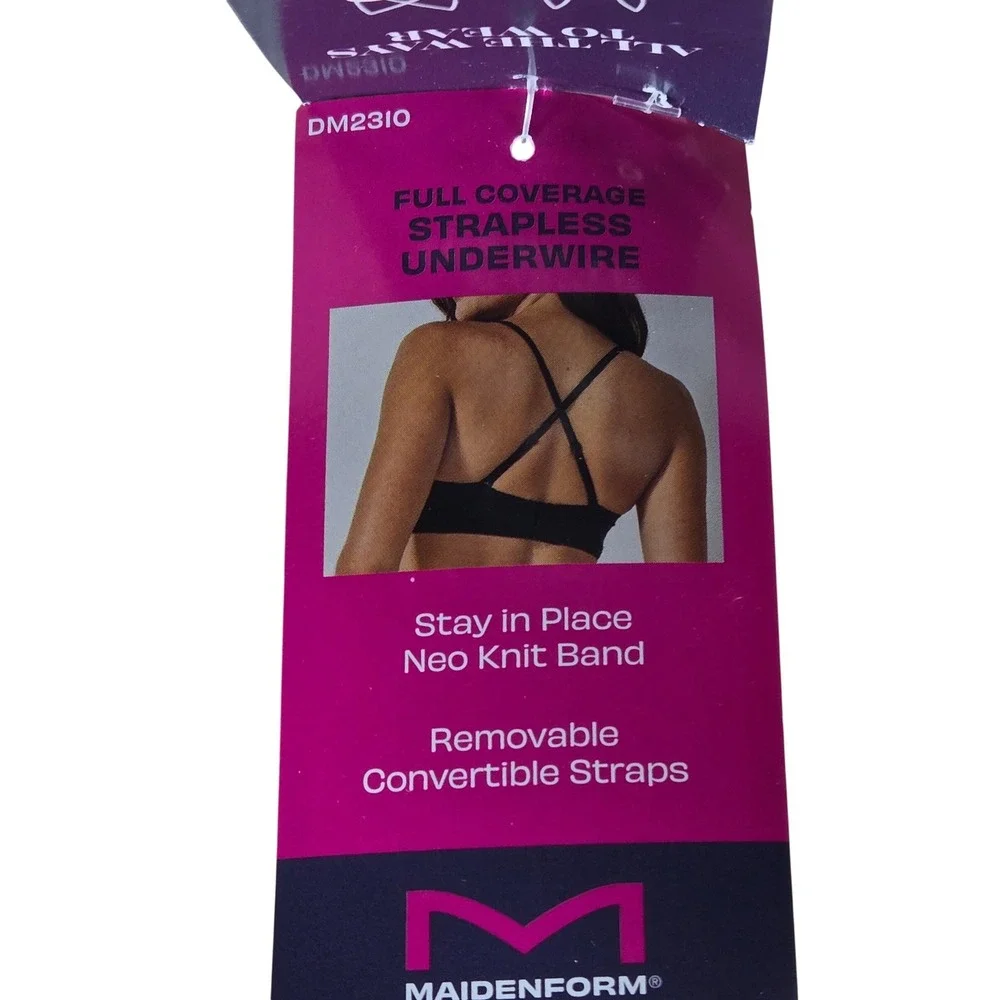 Maidenform Dreamwire Multiway No Poke No Pinch Strapless Bra 34A DM2310 NEW